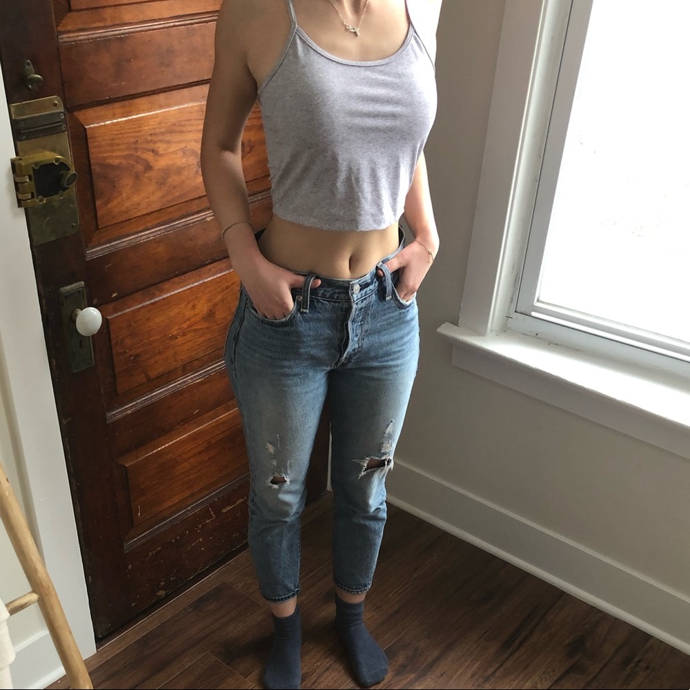 Kortni jeans swim top